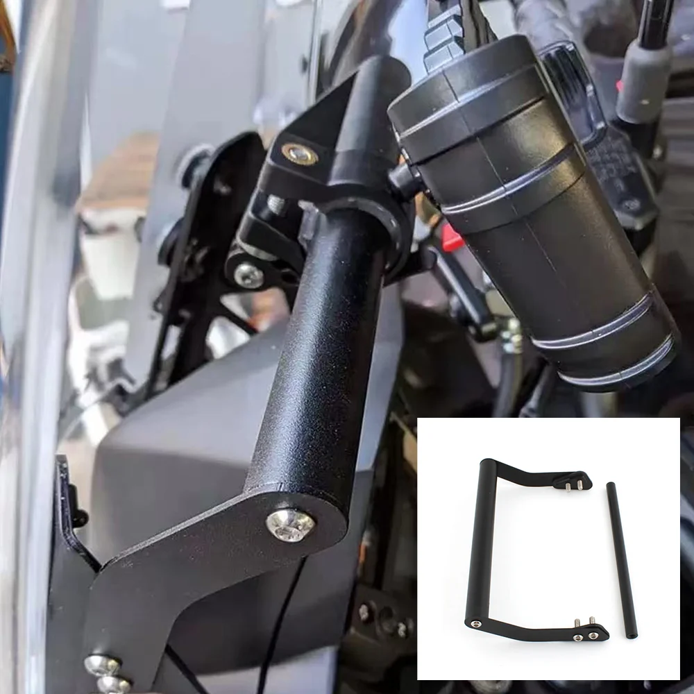 

For KAWASAKI VERSYS 650 KLE650 VERSYS650 2015-2023 Motorcycle Phone Holder Stand GPS Navigation Plate Bracket