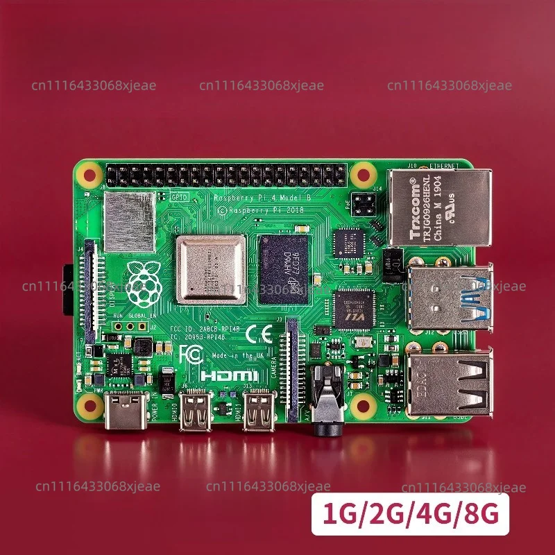 4th Generation B Type 4B 8GB Development Board Programming AI Starter Kit