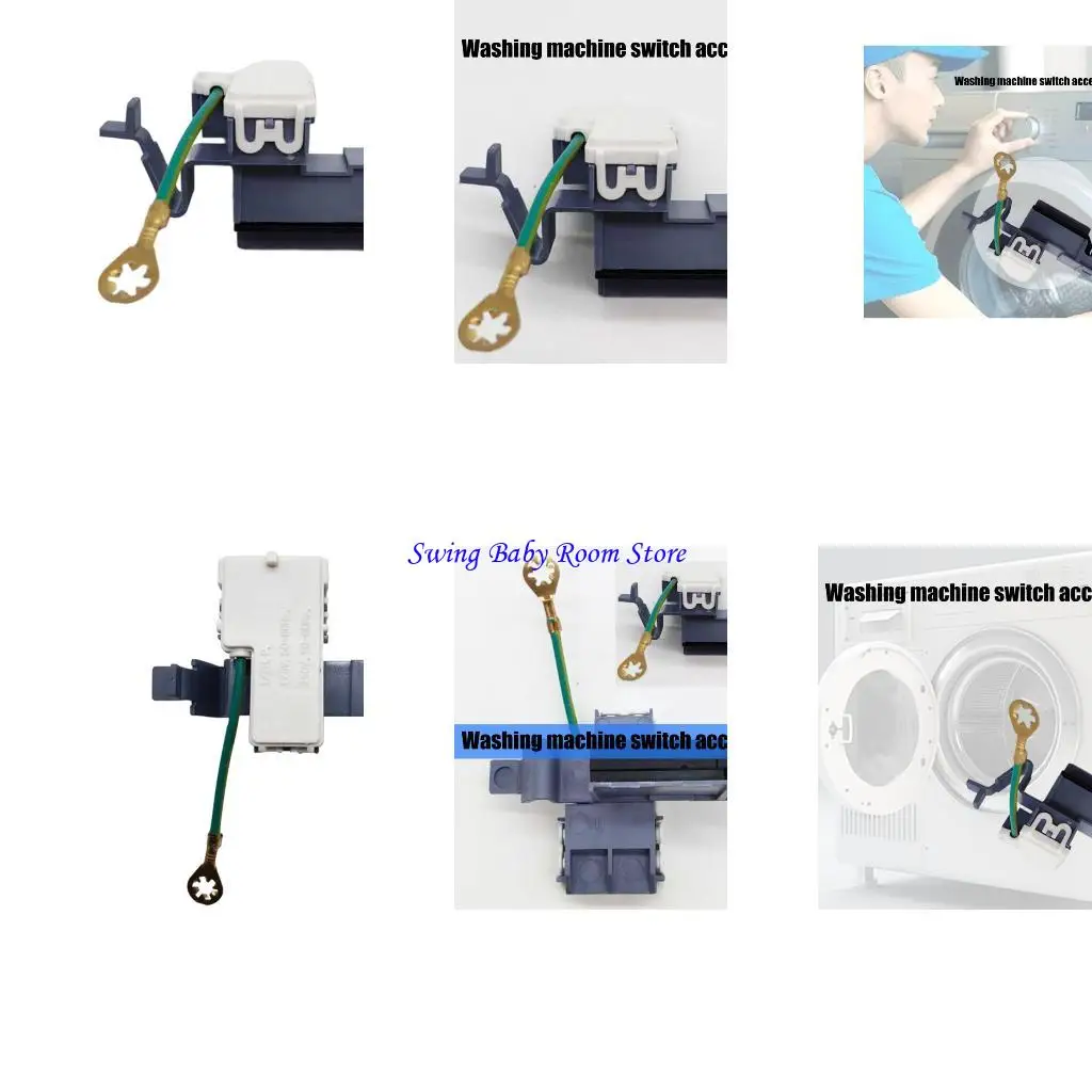 K1AD Laundry Appliance Button Part Quick Connection Design Universal Plastic Material Childproof Design For Home Use 8318084
