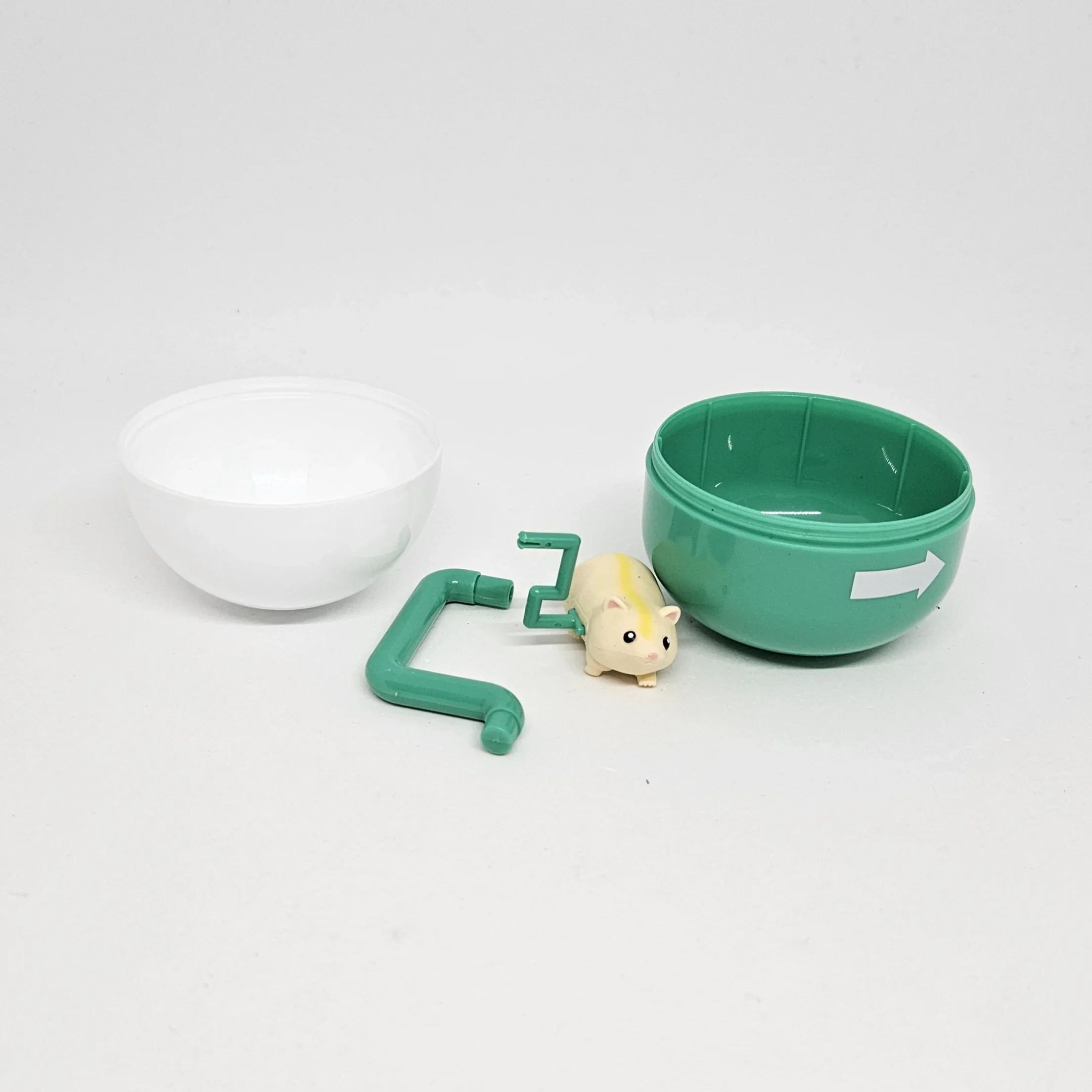IP4 capsule toys cute kawaii Spin, spin! Hamster & Wheel colorful round stand rodents pets mascot assembly gashapon figures