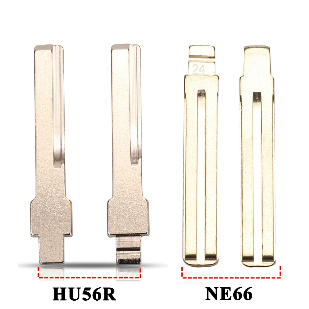 

jingyuqin Replacement Remote Car Key Blade For Mercedes Benz Smart 454 For Four For Mitsubishi Colt For Volvo Key Blank