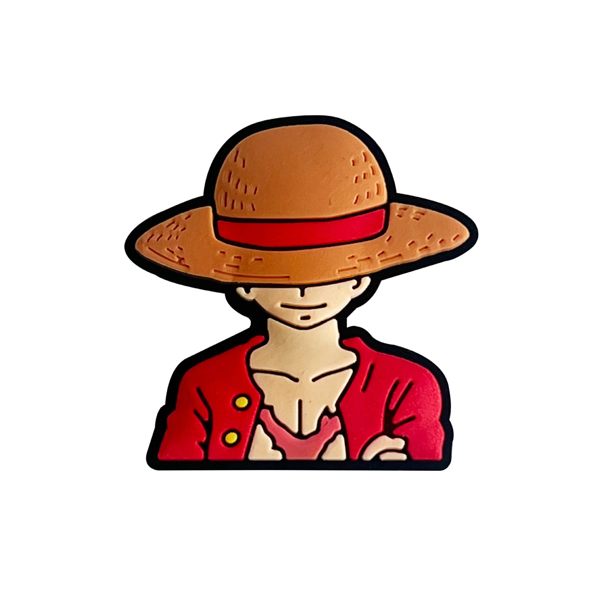 MINISO 19pcs/set New One Piece Luffy for Cartoon Shoe Charms Accessories DIY Shoe Decoration Buckle for Classic Clog Gifts image 4