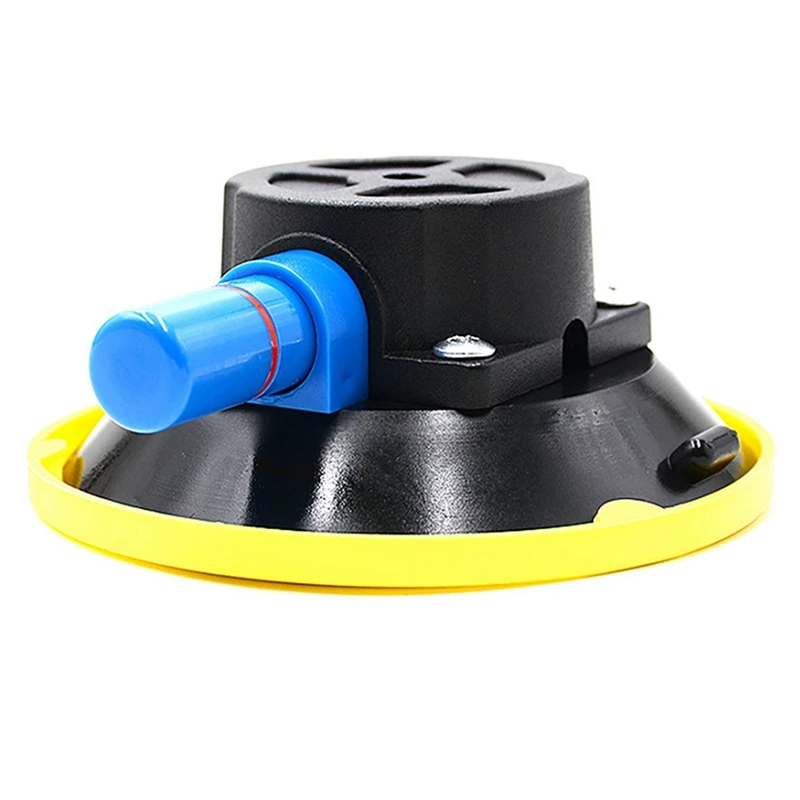 2 Pcs 4.5Inch 125Mm Concave Vacuum Cup Heavy Duty Hand Pump Suction Cup With M6 Threaded Stud For Cars