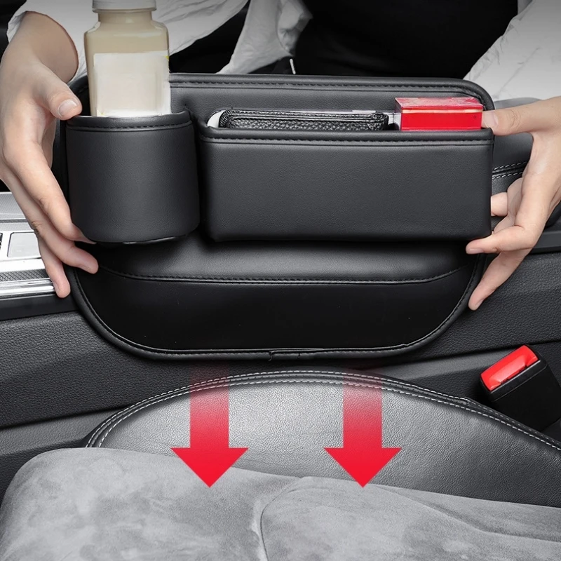 

Car Seat Gap Storage Box Car Seat Storage Box Storage Box Water Cup Holder Cart Supplies