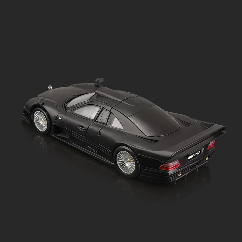 Maisto 1:18 Mercedes-Benz Clk-Gtr Sports Car GTR Diecast Model Alloy Luxury Vehicle Decoration Collection Kids Toys Car Gift