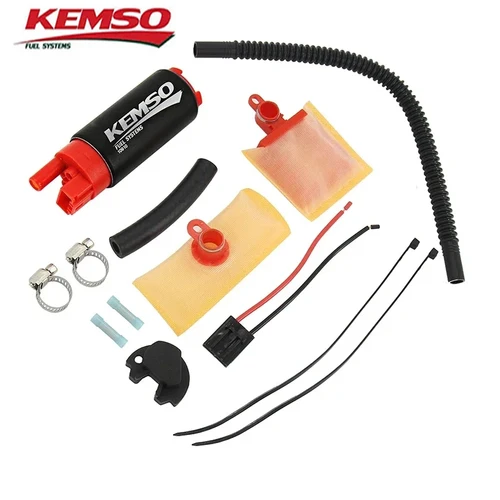 KEMSO-bomba de combustible de alto flujo, recambio de Walbro 255LPH GSS342, Compatible con Honda Civic Accord Elantra Chevrolet Dodge, 340LPH E85