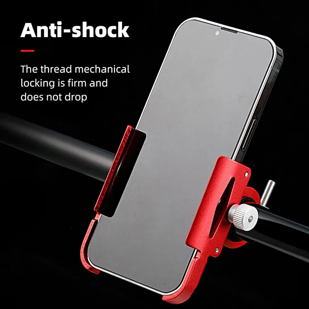 

Bike Phone Holder Practical Strong Bearing Capacity Universal Electric Vehicle Bicycle All-inclusive Phone Stand for Cycling