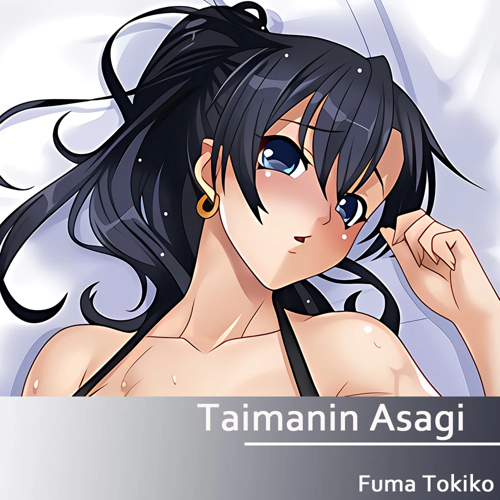 

Taimanin Asagi Fuma Tokiko Dakimakura Hugging Body Pillow Case Otaku Pillow Cushion Xmas Cover Cosplay Gifts