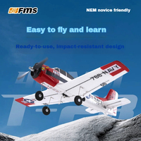 FMS 410mm T-28 Electric Remote Control Foam Airplane Model Beginner-Friendly Fixed Wing Aircraft Toy for Hobbyists