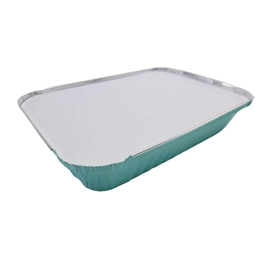 

Цветные неглубокие формы с крышкой для доски — 1,5 фунта для хранения продуктов, форма для выпечки из алюминиевой фольги — алюминиевые формы, идеально подходящие для повара