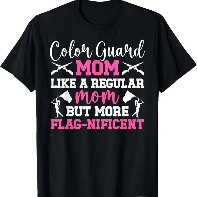 

Футболка Color Guard Mom Flag Nificent Member