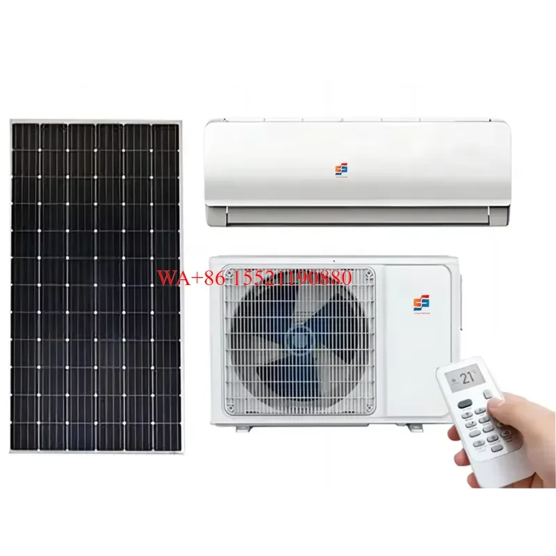 WMWMNU for JFY Solar Air Conditioner 12000BTU 18000BTU 24000BTU 1.5HP 2HP 3HP Hybrid Power ACDC Solar Powered Air Conditioner