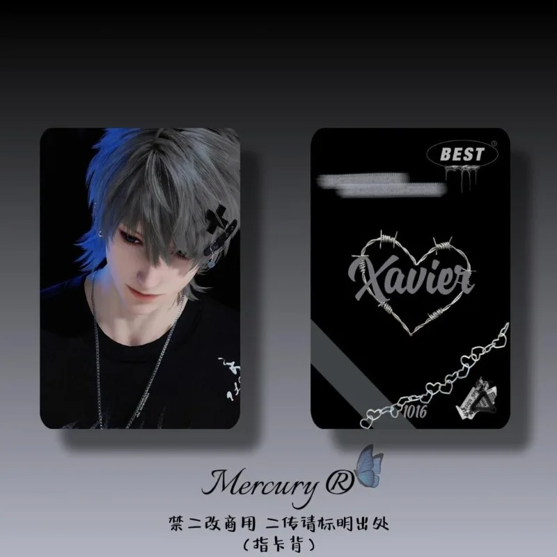 

Маленькая открытка в стиле аниме «Любовь и глубокое пространство», 3-дюймовые фотокарточки Xavier, фотокарточка «сделай сам», детский подарок для друзей для фанатов, коллекция украшений