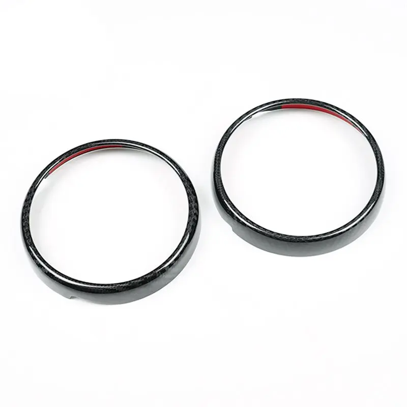 For Ford Mustang 2015-2023 Interior Accessories Carbon Fiber Trim Sticker For Car Instrument Tachometer Speedometer