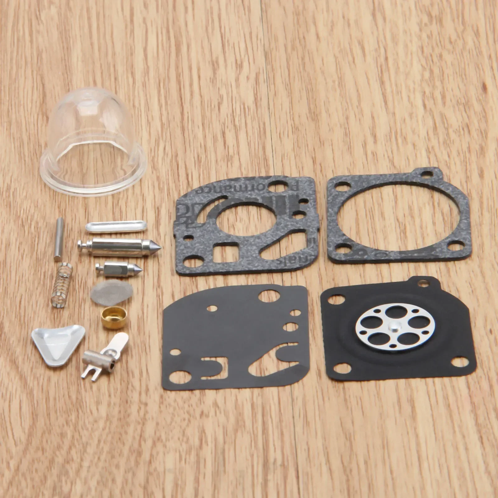 Kit de carburador de diafragma de reconstrucción de reparación de carburador de RB-47 para ZAMA C1Q y C1U Series Poulan Featherlite WeedEater Craftsman Trimmer Blower