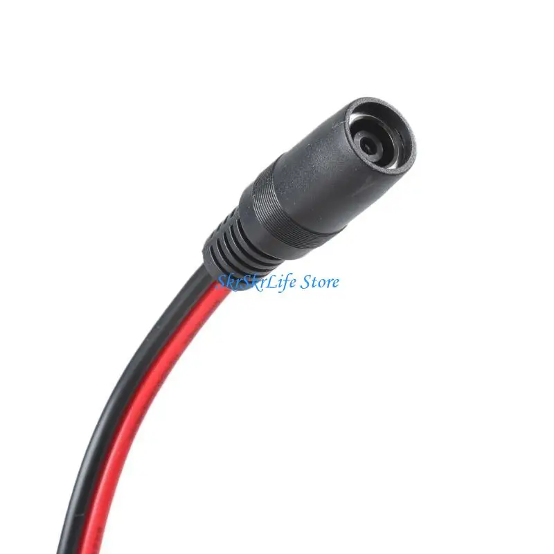 

E65E 30cm Long 14AWG DC8.0x2.0mm Male/Female Plug to Bare Wire Power Adapter Cable