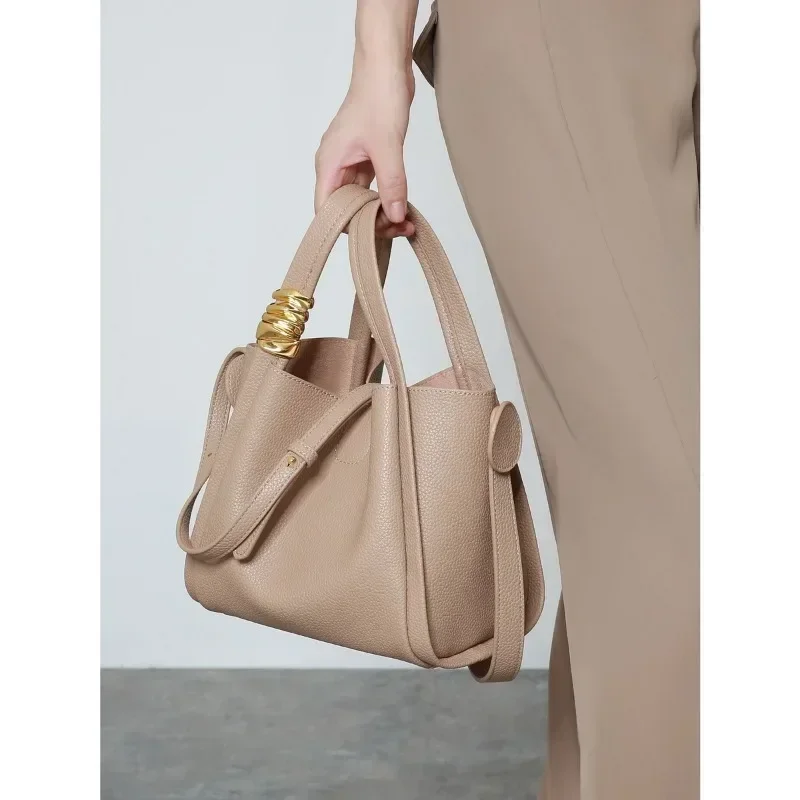 2024 Nieuwe Trendy Mode-Emmer Dames Bagsimple, Veelzijdige, High-End Handtas, Westerse Stijl En Prachtige Schouder Crossbody Tas