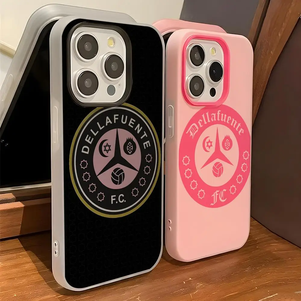 

Music D-Dellafuente F-Fc Phone Case IPhone 17 Air 16 15 14 Plus 13 Pro Max 2 Soft Frosted Candy Transparent Jelly 2-in-1