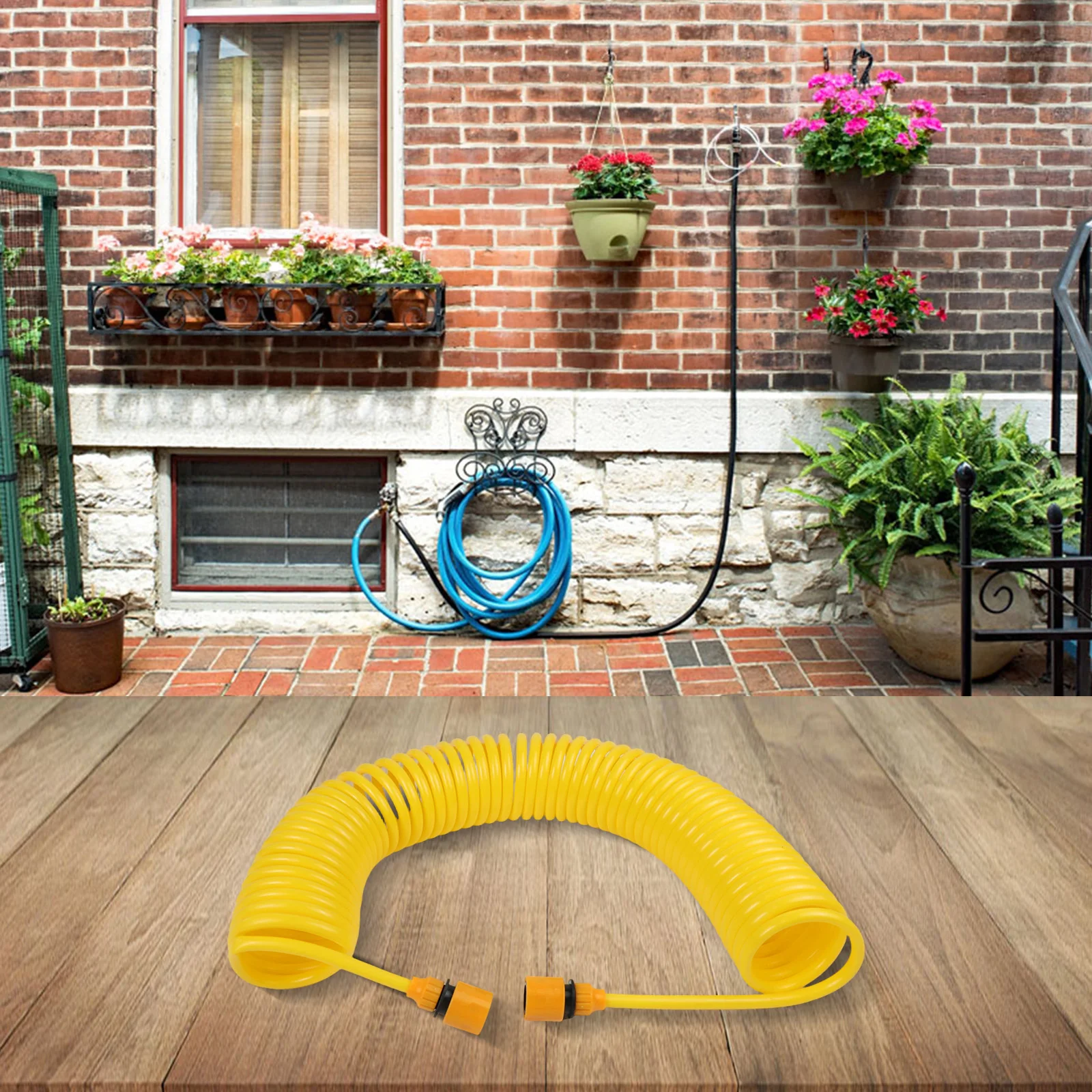 Courtyard Hose Outdoor Plant Hose Outdoor Watering 20m 10m for versatile Outdoor Watering Equipment Long-lasting Performance