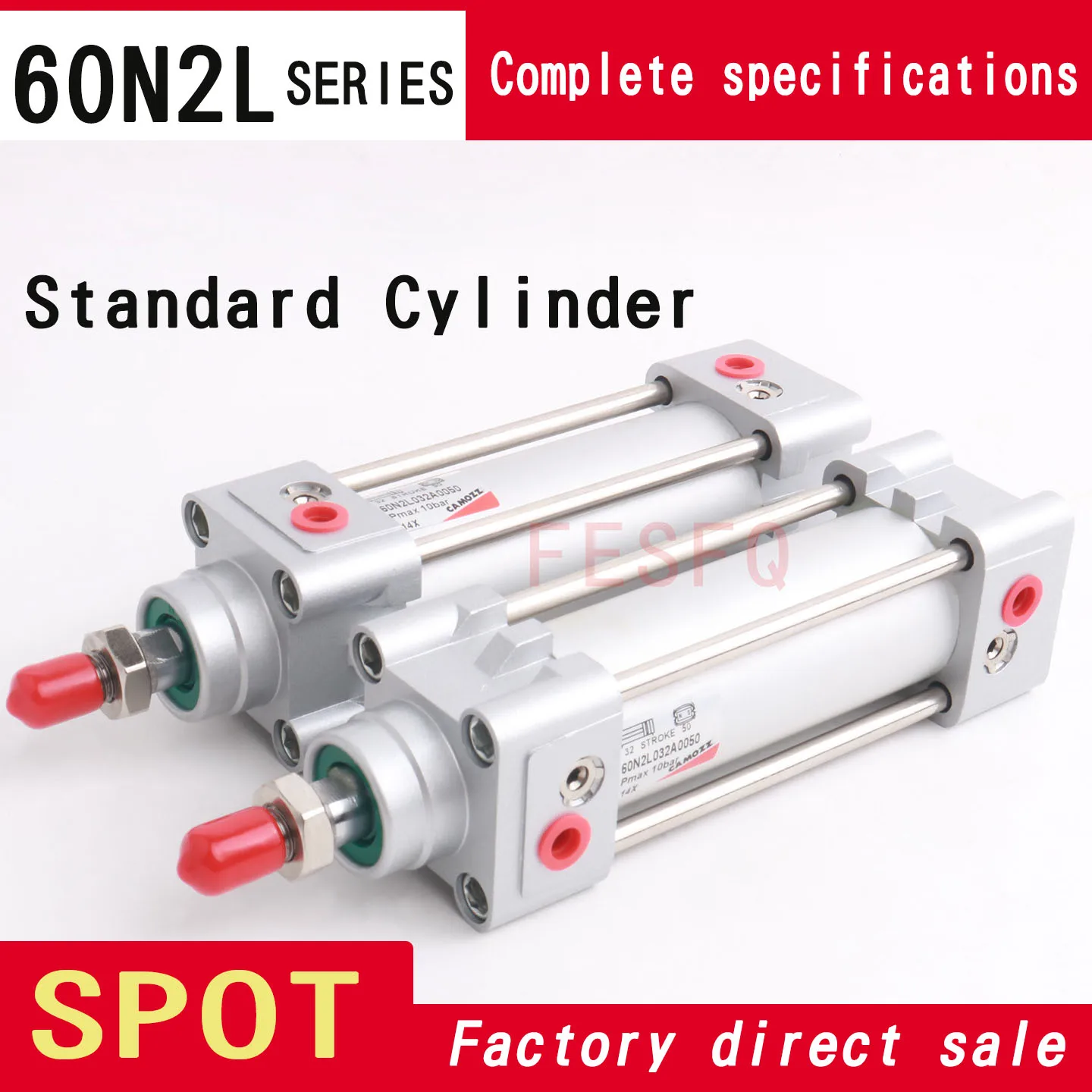 Standard Cylinder 60N2L 60M2L0125A0025 60M2L0125A0040 60M2L0125A0050 60M2L0125A0080 0100 0125 0150 0160 0200 0250 60M2L125A0310