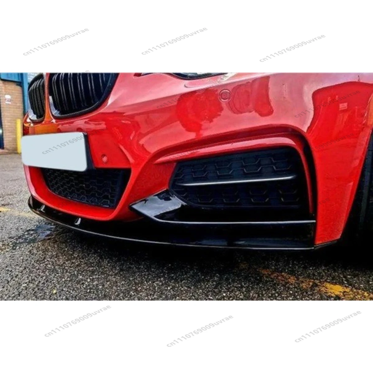 M Performence Style Front Splitter & Bumper Corner for BMW 2 Series F22 F23 M Sport 2014-2022 ABS Cover Body Kits Tuning Trim view 3