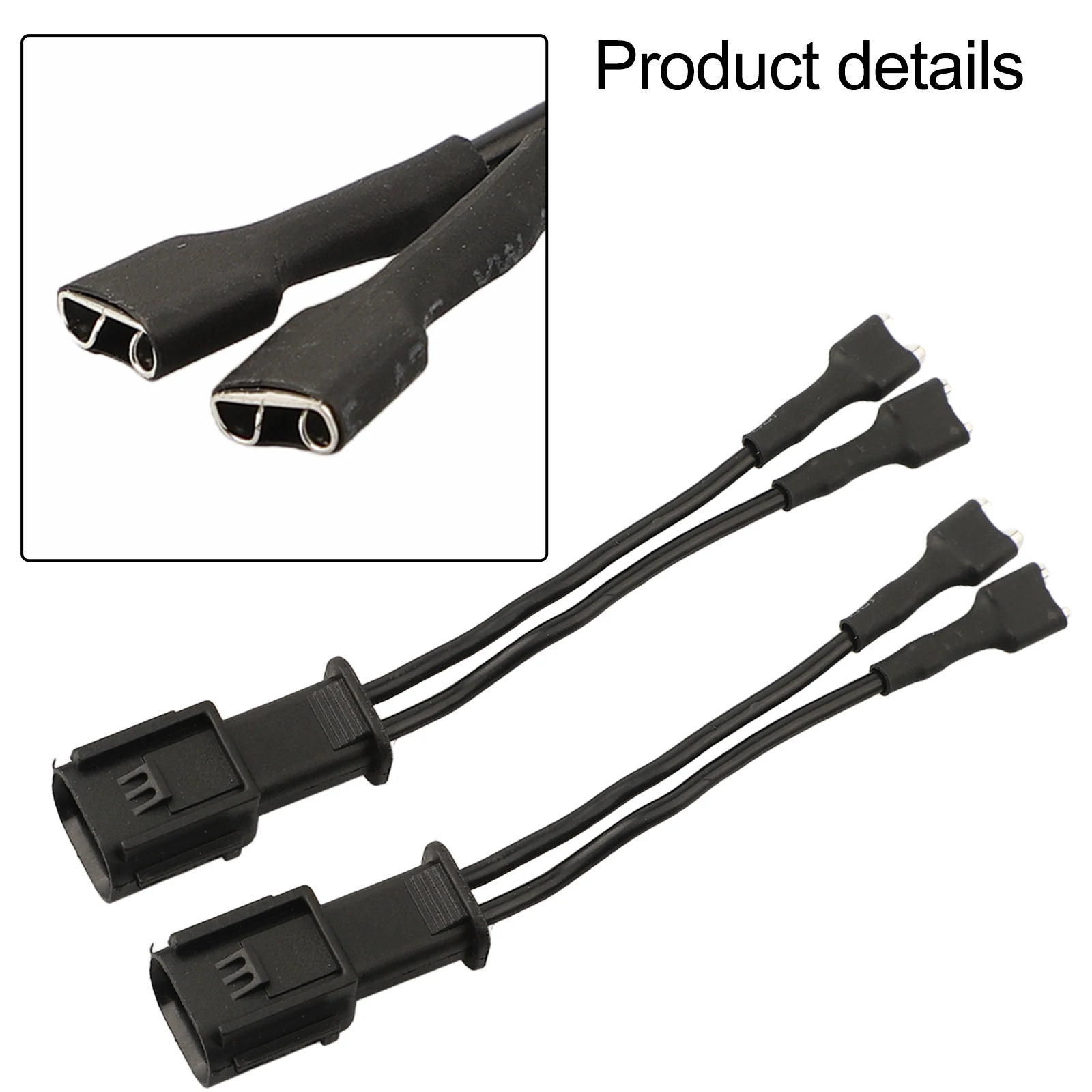 2pcs Car Horn Special Plugs  Loudspeaker Cable Cord Adapter Horn Connect Adapter Wire For Honda Civic For Accord