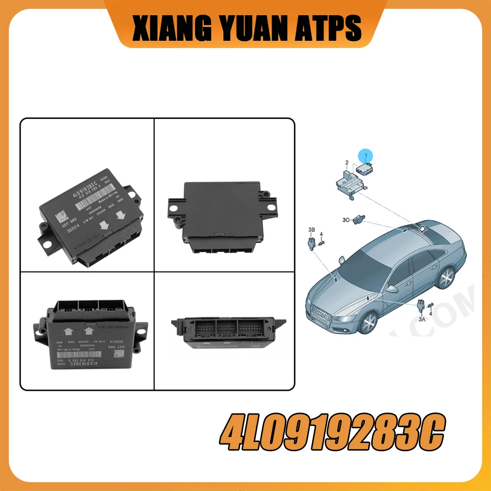 

4L0919283C Parking Aid Control Module For Audi Q7 2007-2015 A6/Avant 2007-2011 4L0910283C 4F0910283K 4F0910283M 4F0910283R