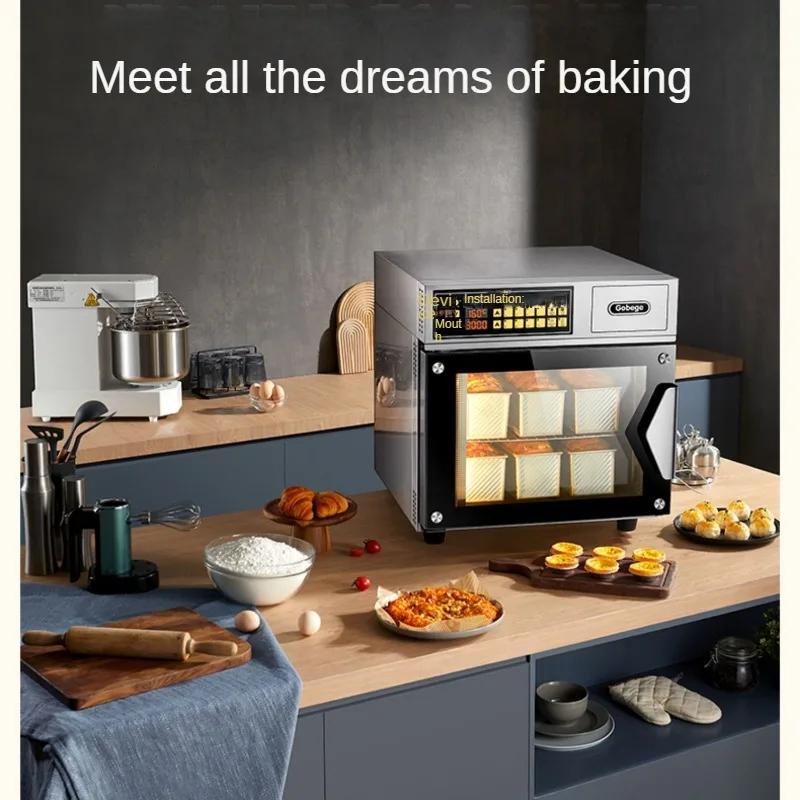 Horno eléctrico De aire para el hogar, accesorios De cocina para hornear pasteles, gran capacidad