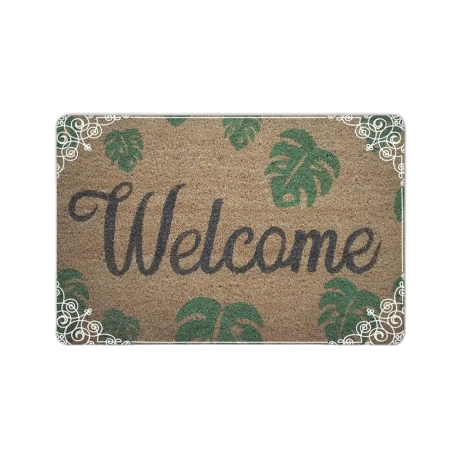 

Welcome Doormat Indoor Rug Funny Door Mat Entrance Welcome Outdoor Porch Farmhouse Spring Fall Rubber 30 x 18