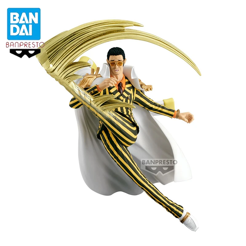 

Original Bandai BANPRESTO BATTLE RECORD COLLECTION ONE PIECE Borsalino Anime Figure PVC Collectible Model Ornaments Toys Gifts
