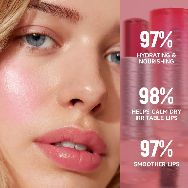Hydraterende Lippenbalsem Kleurveranderende Lipgloss Water Jelly Tint Stick Voedende Glanzende Volledige Lippen Lipsticks Niet Vervagen Make-Up