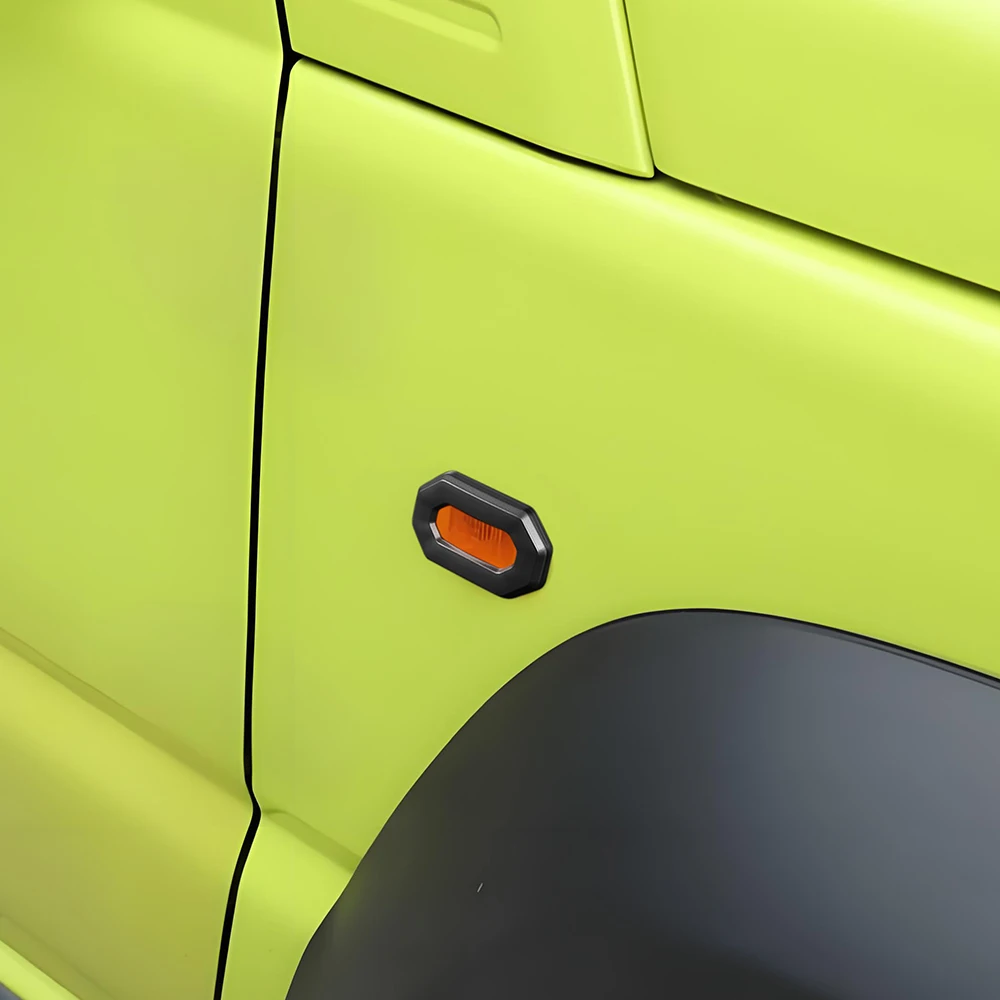 Car Door Lock Key Hole Decoration Cover Fender Turn Signal Light Trim for Suzuki Jimny JB74 JB64 2019-2025 Exterior Accessories 6