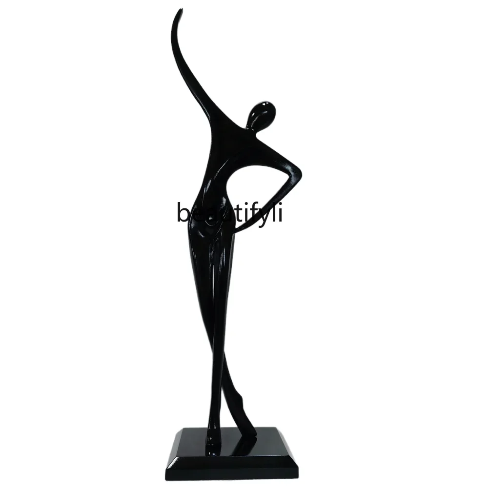 

Humanoid Art Sculpture Muse Ornament Light Luxury Living Room Creative Ornament Simple Floor