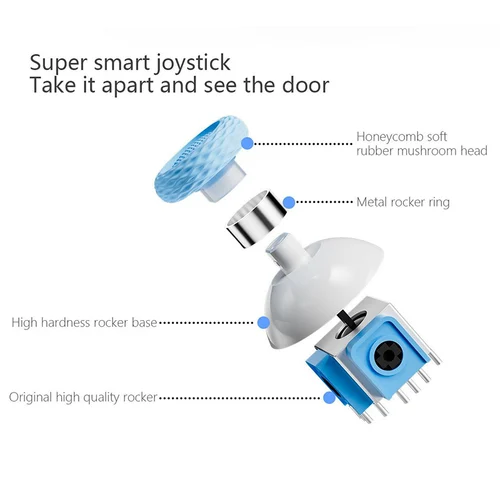 Imagen 2 del producto LinYuvo KS52 RGB Light Wireless Joy-pad controlador de juego para Switch/Lite/OLED con botón mecánico programable Turbo vibración