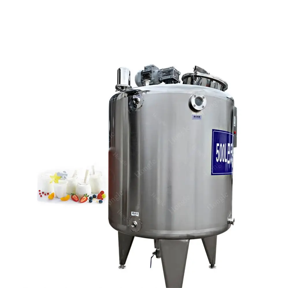 100 Liter Milk Pasteurizer Food Sterilization Tofu Pasteurizing Machine Dairy Cattle Equipment Honey Storage Tank Homogenizer