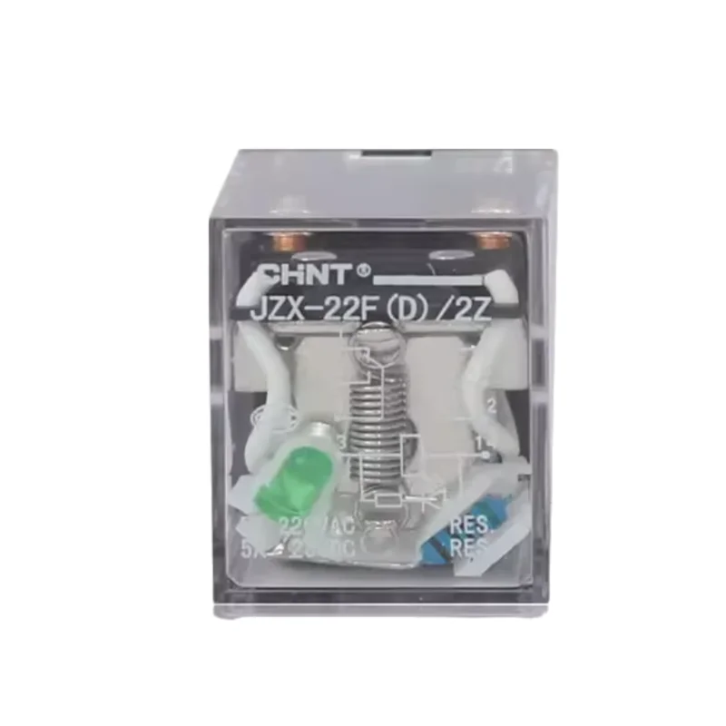 CHINT JZX-22F(D) Mini Intermediate Relay 2Z 3Z 8Pin 11Pin 5A AC220V DC24V Green DC Red AC LED