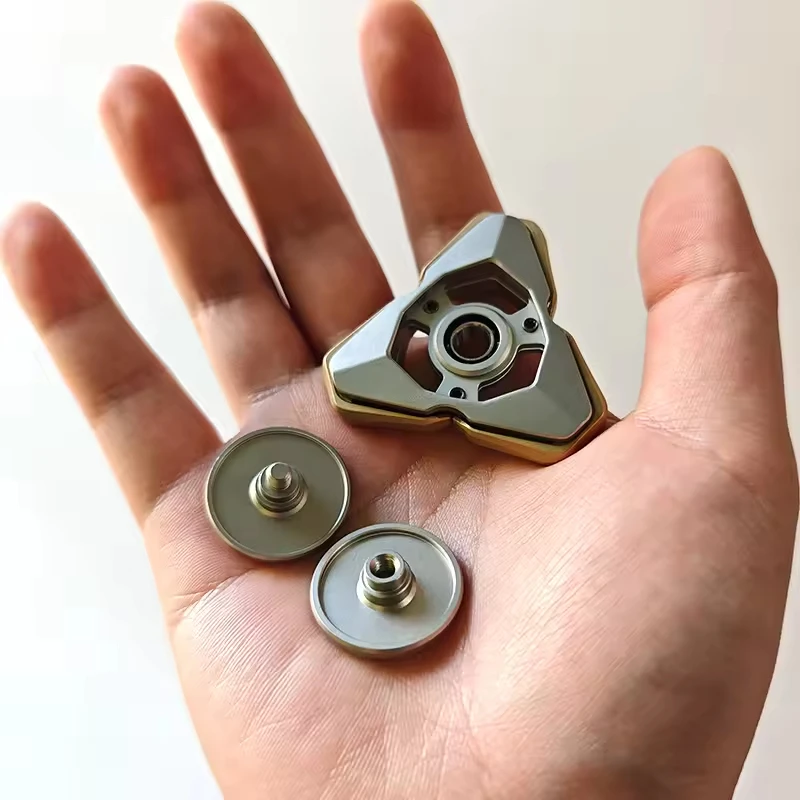 S-ONE 스테인레스 스틸 기계식 Fidgeting 자이로 스코프 EDC ADHD 도구 안티 스트레스 감각 Fidget Spinner Toys