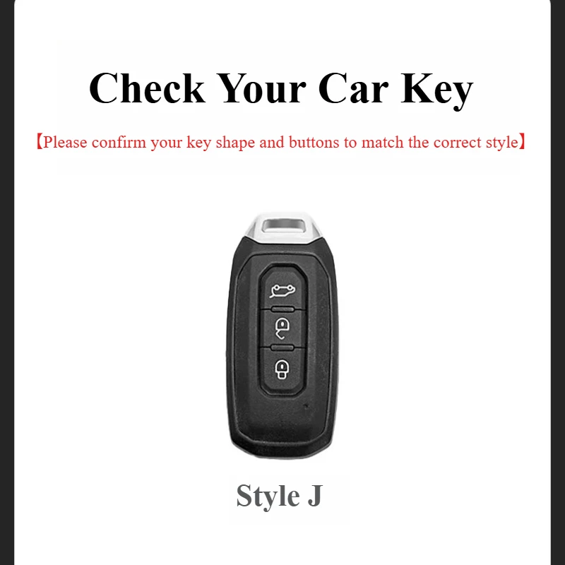 FOR Ford Ranger Flip Suede Leather Key Fob Cover All‑Inclusive Protective Case Anti‑Drop Wear‑Resistant Auto Mod Part