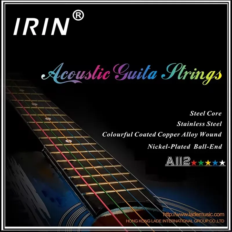 6 stks/set Akoestische Gitaar Snaren Universele Vernikkeld Koolstofstaal Zeshoekige Kern Guitarra Snaren Gitaar Accessoires