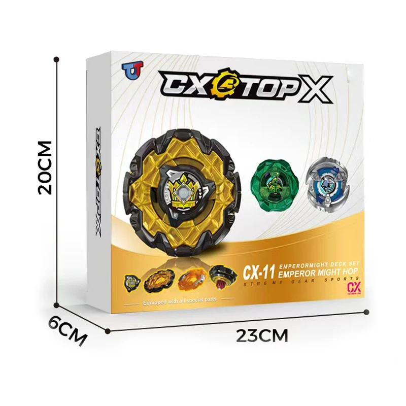 BEY X CX-11 エンペラーマイトデッキ ランチャーセット付き バトル