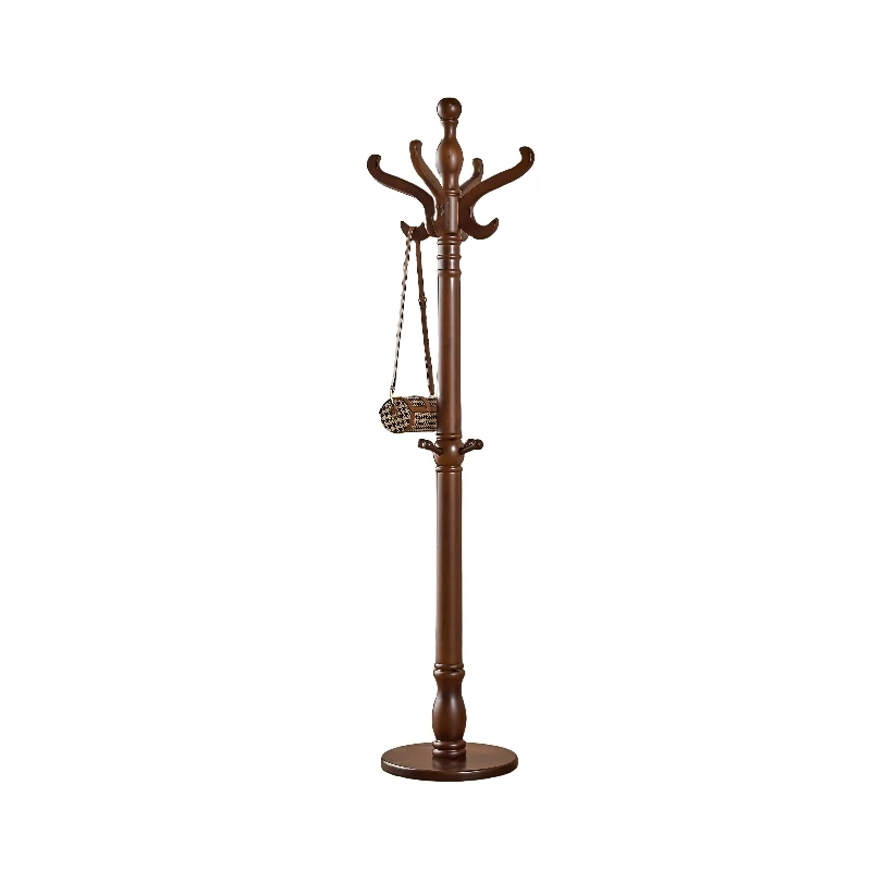 

All solid wood, hanger floor coat rack, office, home, bedroom, simple