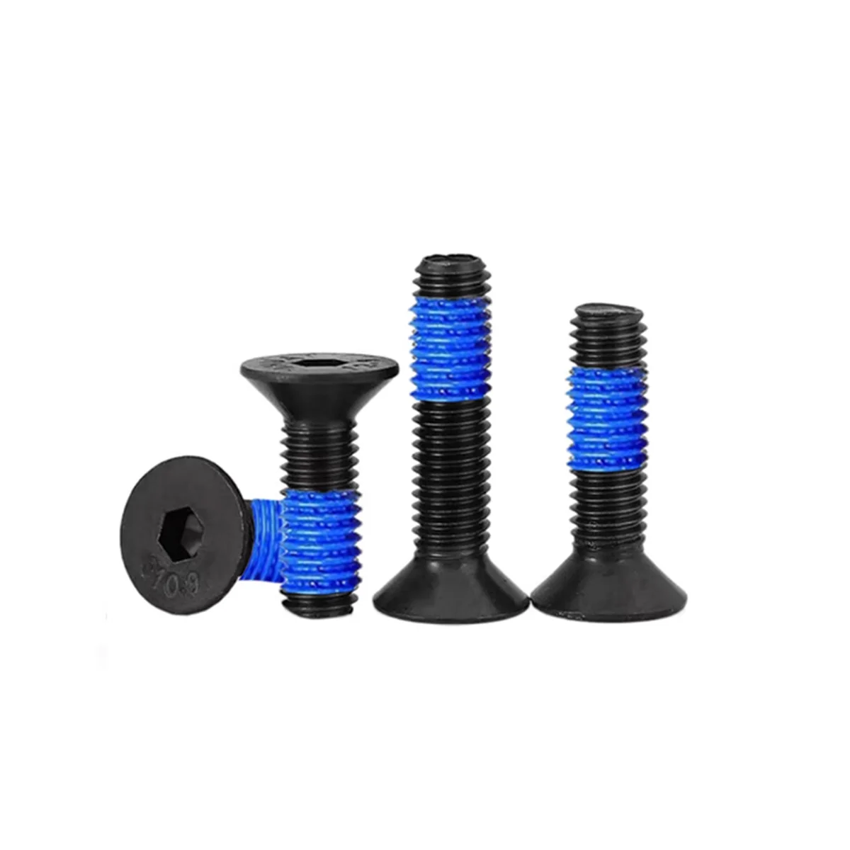 Черный антиударный самоклеящийся болт из нержавеющей стали 304 с шестигранным покрытием M2M3M4M5M6