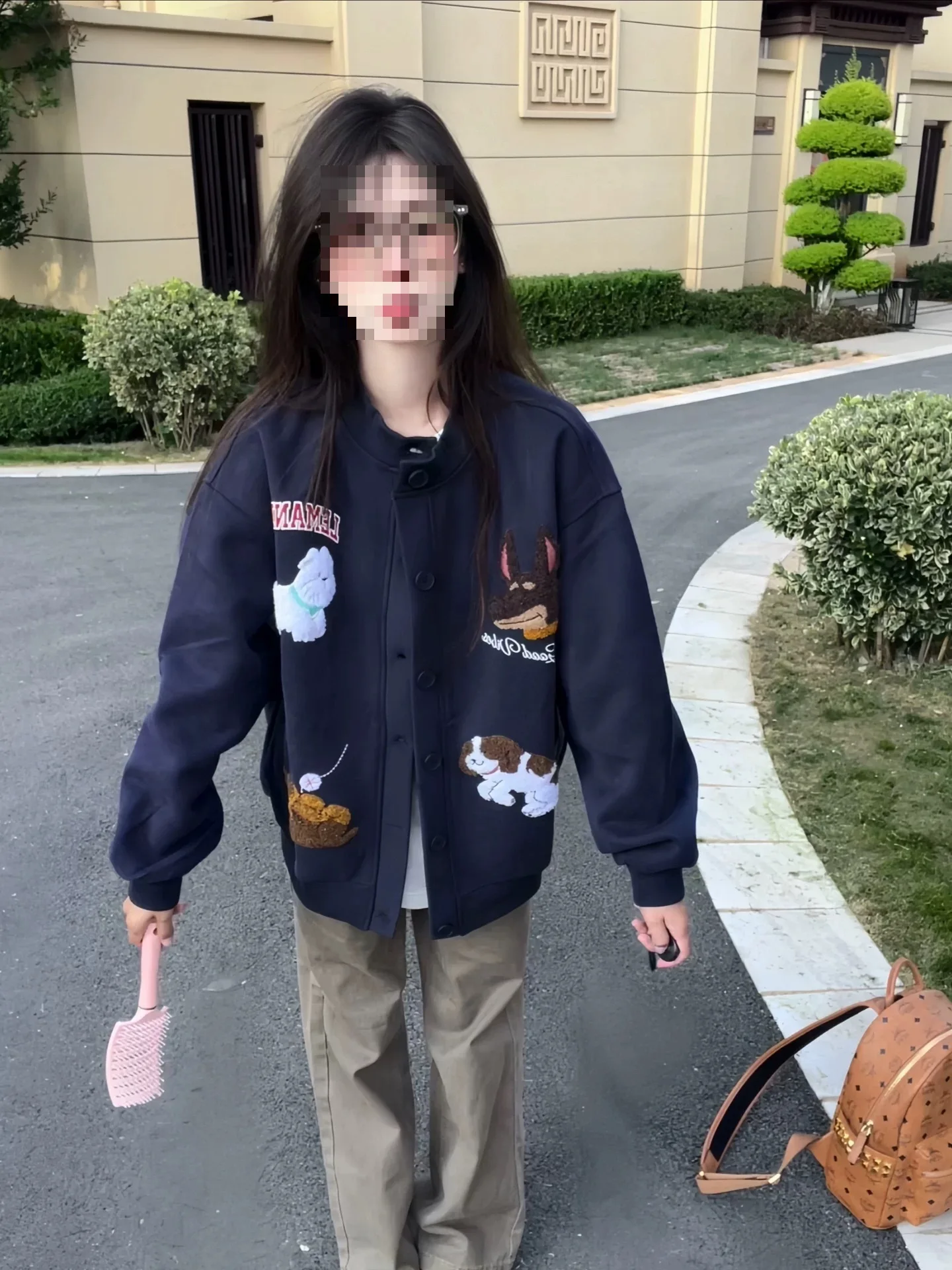 جاكيتات بيسبول نسائية، سترات بومبر للنساء بنقوش فنية بوهيمية، تصميم عرقي متعدد الألوان بنقوش زهور، مقاس كبير