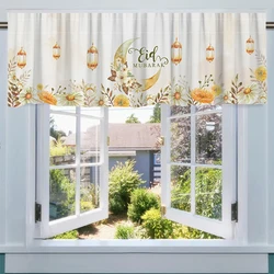 Eid Mubarak Curtain Valance Ramadan Decor 2025 For Home Ramadan Curtain Ramadan Kareem Islamic Muslim Party Eid Al Adha Gifts