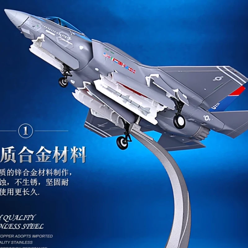 

Diecast 1:72 Scale U.S. Air Force f35 fighter F35A aircraft Alloy Finished Simulation Model Souvenir Gifts For Adult Boy