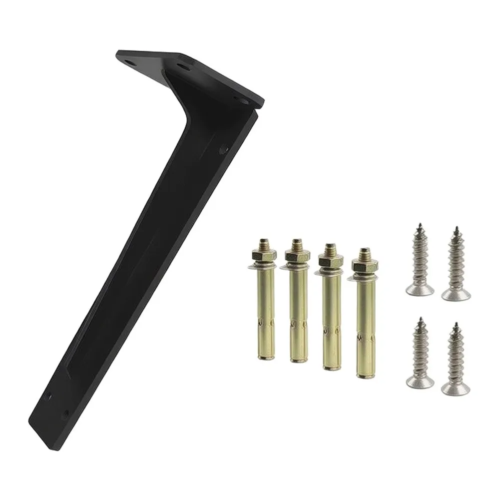 Metal Floating Shelf Bracket Wall Mount Steel Frame for Shelving Support in Multiple Environments and Rooms Metal