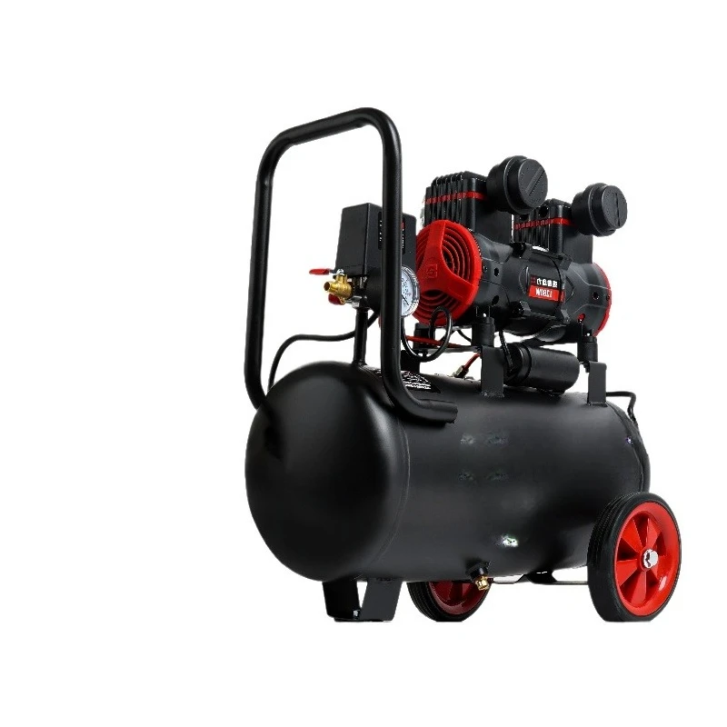 

Воздушный компрессор из чистой меди, небольшой безмасляный бесшумный компрессор воздушного насоса промышленного класса 220 В