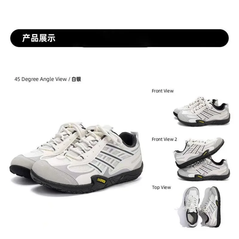 2026 Summer Men Retro Trainer Board Shoes Mesh Breathable Lightweight Versatile Trendy Daily Casual Sneakers