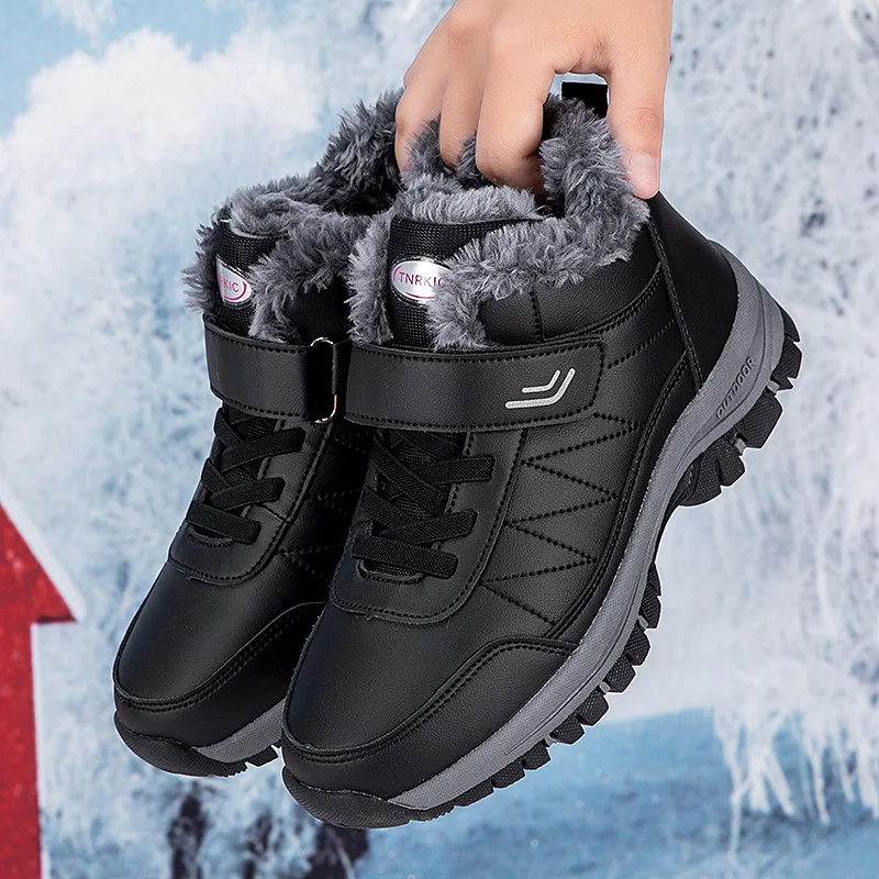 

Winter Boots Men Waterproof Comfortable Brand Warm Snow Indoor Comfortable Ladies Ankle Safety Slipper Australian Platform Boots