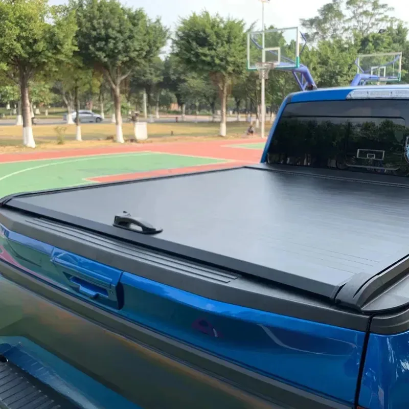 

Retractable Roller Up Lid Hard Pickup Truck Bed Tonneau Cover